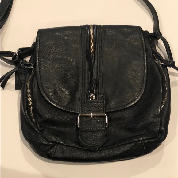 Anthropologie Handbags - CCO🖤Tano Anthropologie Genuine Leather Crossbody